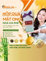 Hộp Quà Mật Ong Tre Đan Hamony